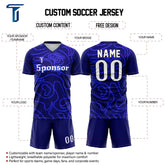Custom Voltaic Stripes Team Soccer Jersey Uniform Set